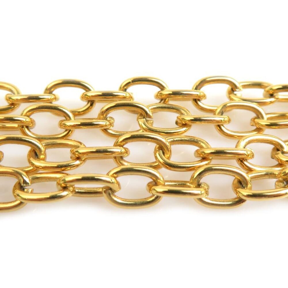 VERSACE Gold Necklace - Picture 6 of 8